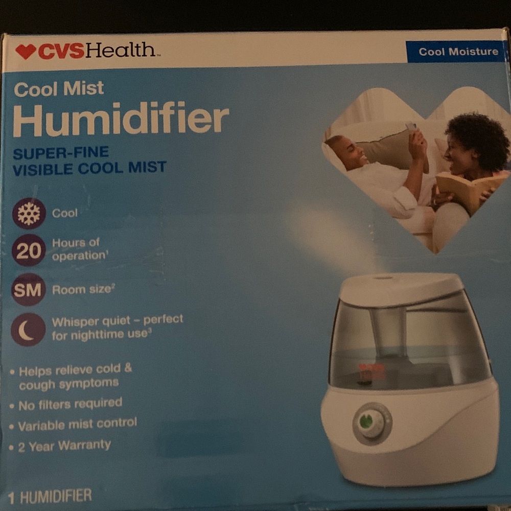 CVS Health Cool Mist Humidifier - White